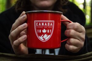 Canada camping cup